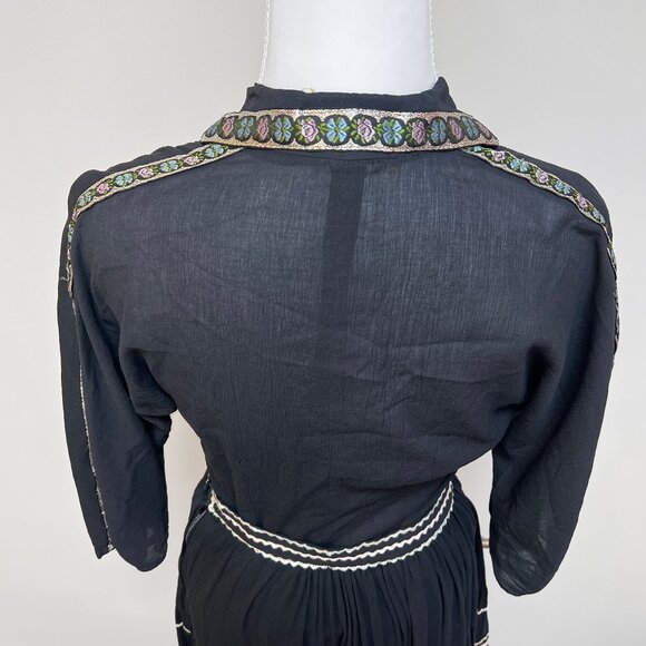 50s Thunderbird Fashions Fiesta Patio Dress Set, Full Circle Skirt, ROCKABILLY - Picture 11 of 13